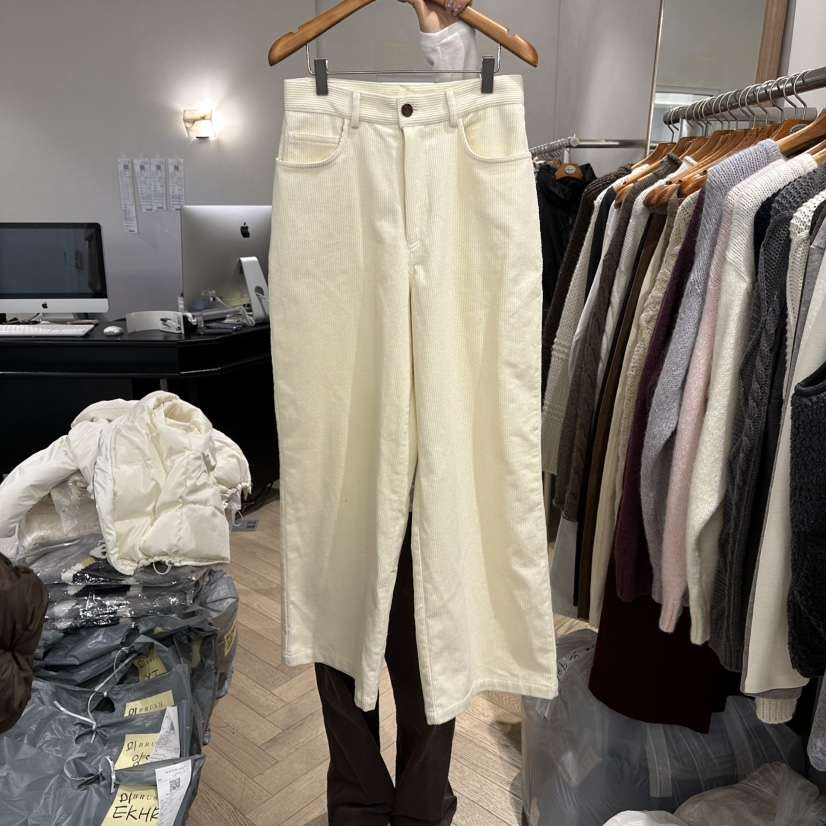 BRUSH-P韓國代購㊣女士新品職業熱賣25秋冬人氣推薦休閑褲BRUSH-P休閑褲