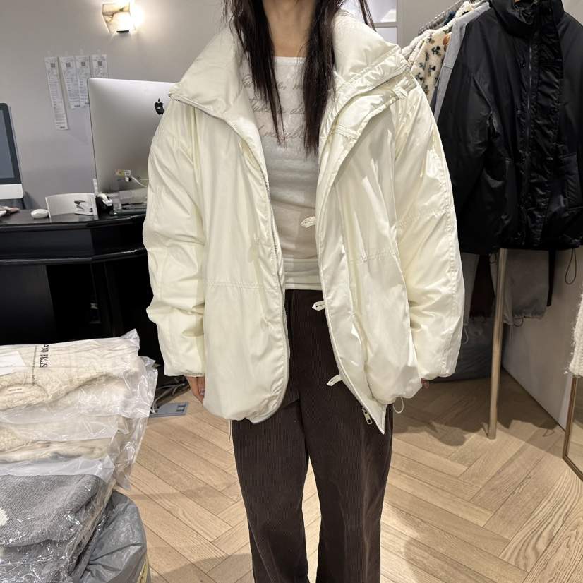 BRUSH-P東大門㊣代購女士新款職業人氣25秋冬時尚短款羽絨服BRUSH-P短款羽絨服