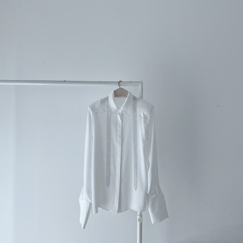 RIJINA韓國代購㊣女裝新品熱賣25秋冬時尚推薦職業襯衫蕾絲衫RIJINA襯衫/蕾絲衫