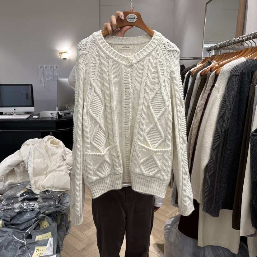 BRUSH-P韓國直郵㊣女士新品時尚熱賣職業25秋冬推薦人氣毛衣BRUSH-P毛衣