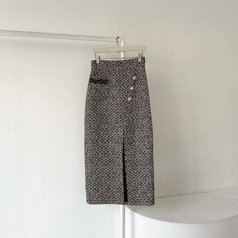 RIJINA韓國直郵㊣女裝新款25秋冬職業熱賣時尚半身裙中短裙RIJINA半身裙/中短裙