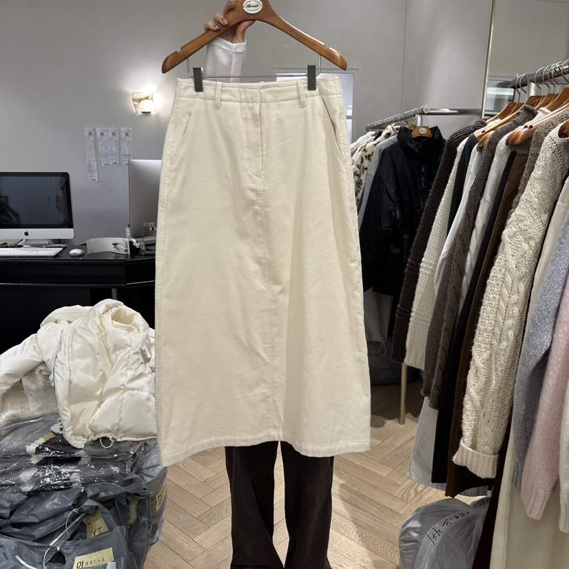 BRUSH-P韓國代購㊣女士新品人氣時尚休閑職業推薦熱賣長裙BRUSH-P長裙