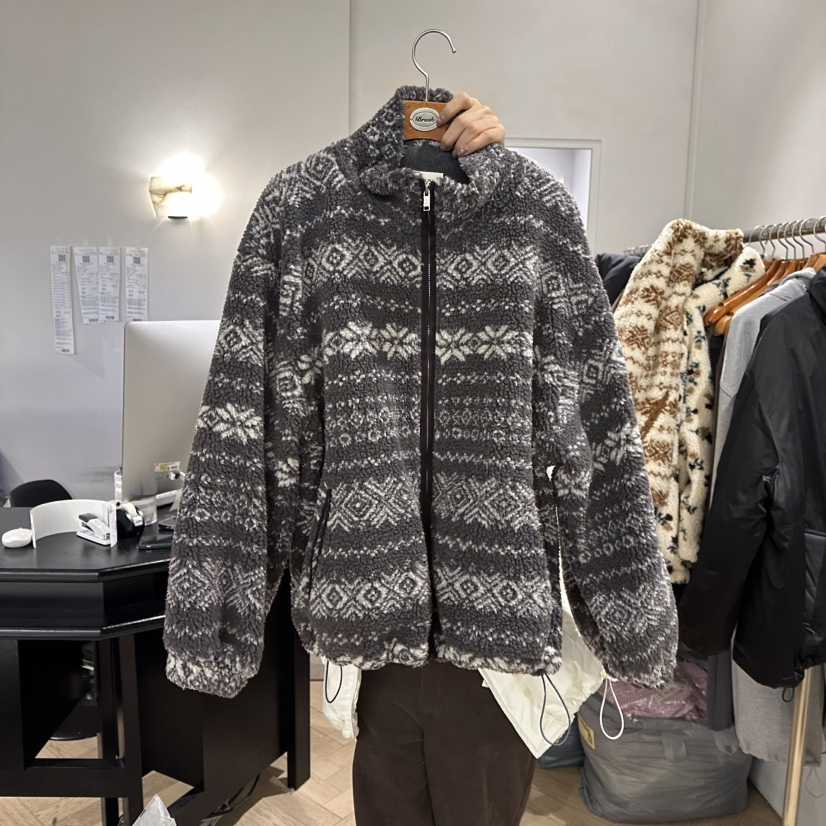 BRUSH-P東大門㊣代購女裝新款休閑熱賣職業推薦夾克抓絨拉鏈BRUSH-P夾克