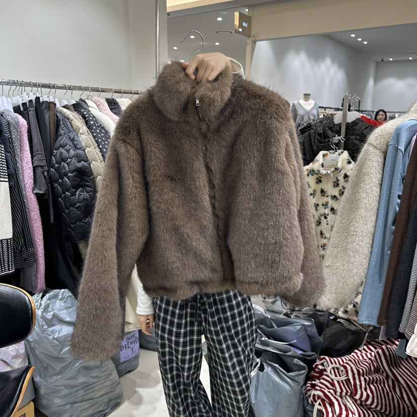 BENE東大門㊣實拍女士新品熱賣推薦25秋冬休閑職業短款大衣BENE短款大衣