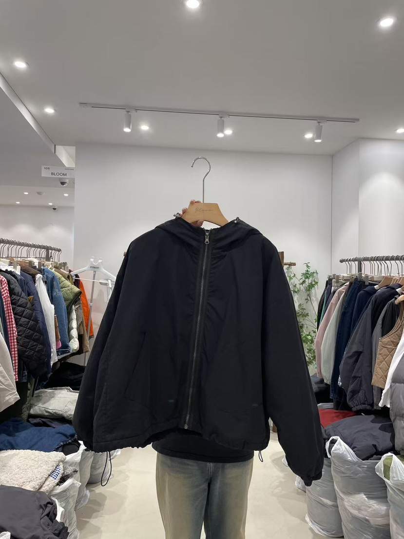 BLOOM東大門㊣實拍女裝新品職業25秋冬熱賣時尚人氣短款棉服棉BLOOM-S短款棉服