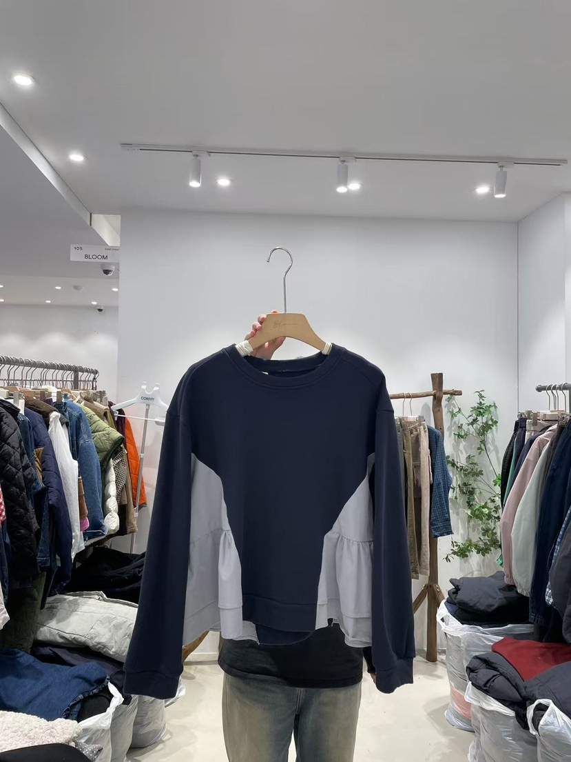 BLOOM韓國代購㊣女士新款人氣職業25秋冬推薦休閑熱賣時尚衛衣BLOOM-S衛衣