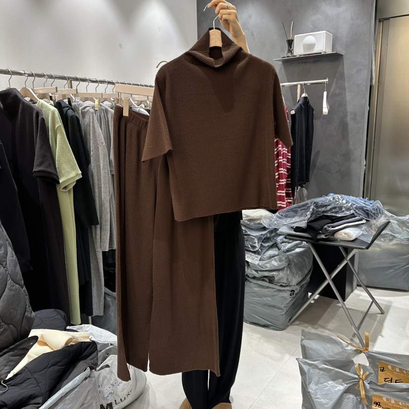 OPEN東大門㊣直郵女裝新品人氣推薦職業25秋冬套裝兩件套套裝OPEN套裝