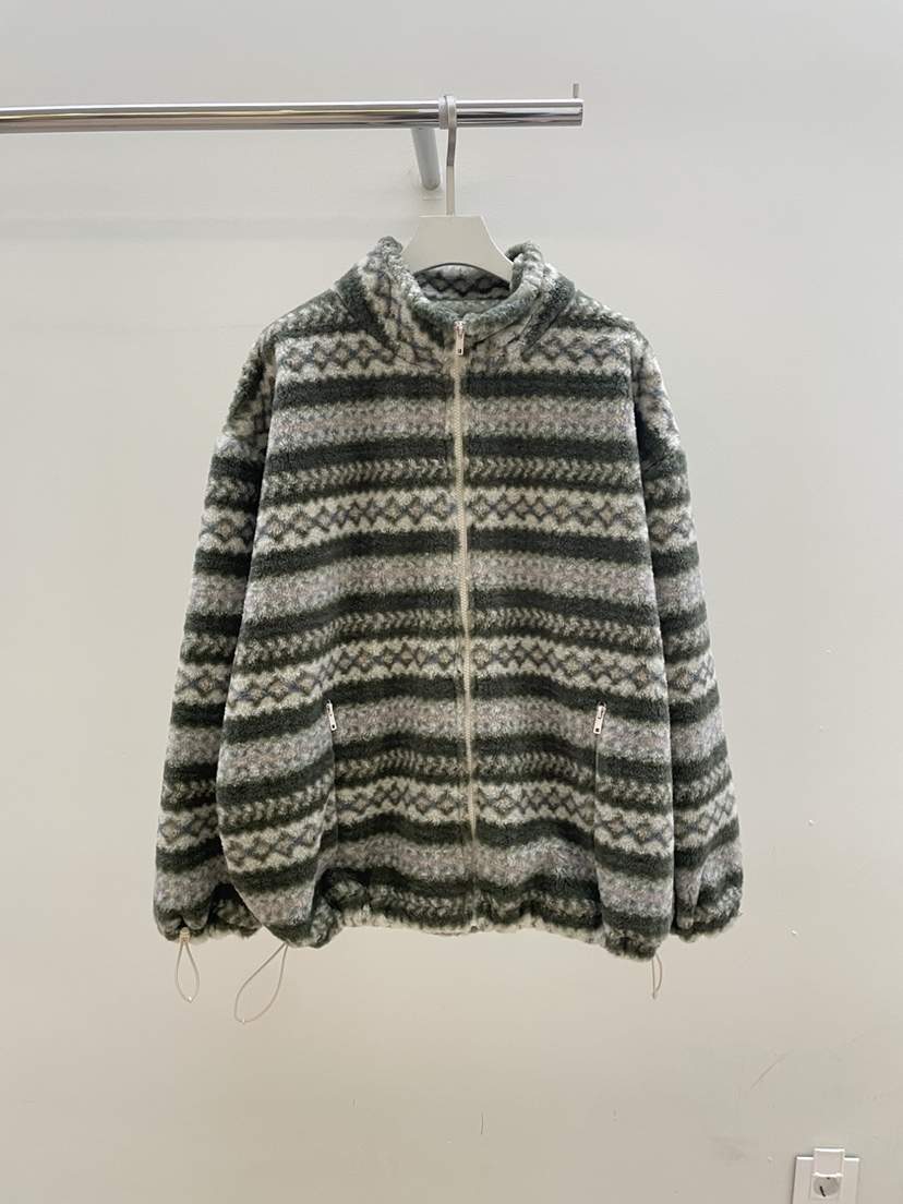 PEBBLE東大門㊣實拍女裝新款25秋冬人氣休閑推薦熱賣夾克羊毛PEBBLE/LAYER夾克