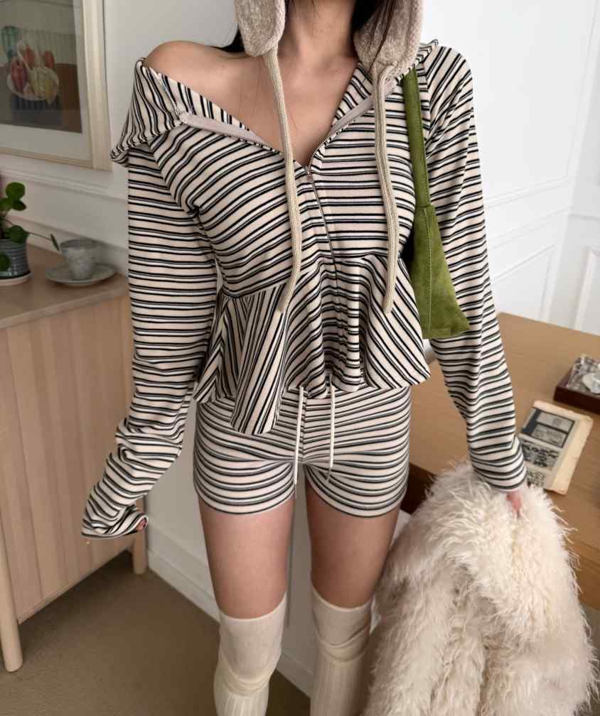 DENVER韓國直郵㊣女裝新品休閑時尚職業25秋冬推薦夾克拉鏈DENVER夾克