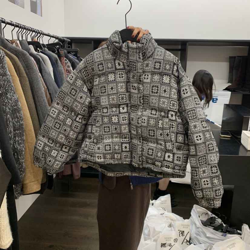 UNANSWERED-MYSTERY韓國直郵㊣女士新品時尚短款羽絨服填充絨UNANSWERED-MYSTERY短款羽絨服