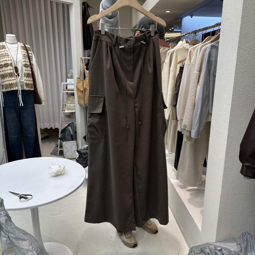 HUMMING BIRD韓國直郵㊣女裝新款職業25秋冬人氣休閑褲工裝HUMMING BIRD休閑褲