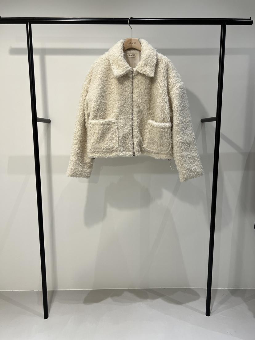 CLAFO韓國代購㊣女裝新款休閑25秋冬時尚職業人氣熱賣推薦夾克CLAFO夾克