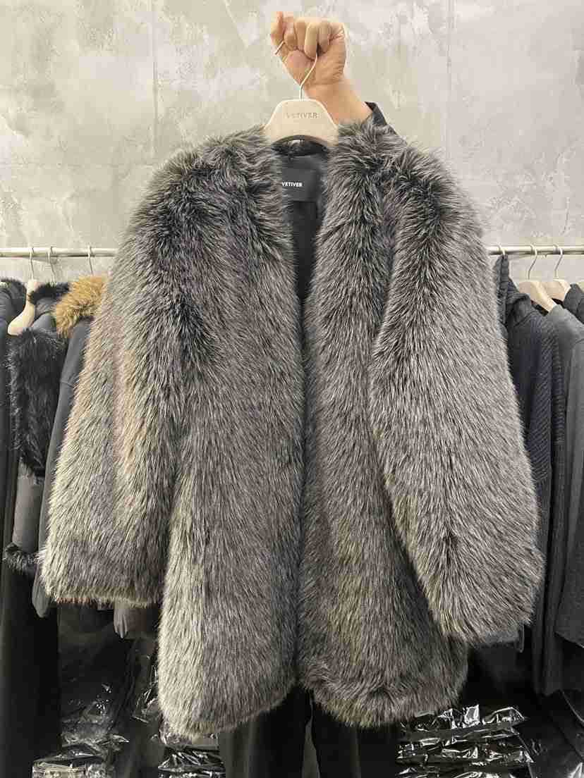 THE VETIVER-A韓國直郵㊣女士新品人氣25秋冬時尚短款大衣VETIVER短款大衣