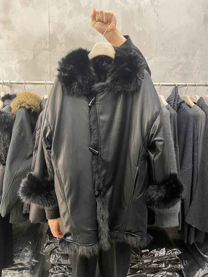 THE VETIVER-A韓國代購㊣女士新品推薦職業休閑25秋冬短款大衣VETIVER短款大衣