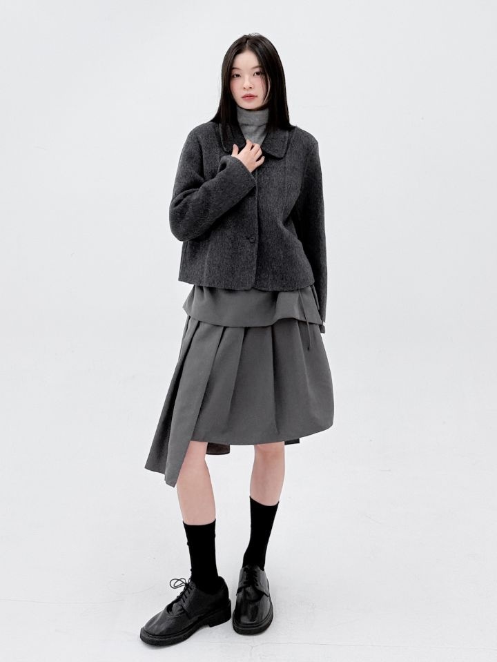 LIVE FOREVER東大門㊣實拍女裝新品人氣熱賣職業半身裙中短裙LIVE FOR_EVER半身裙/中短裙