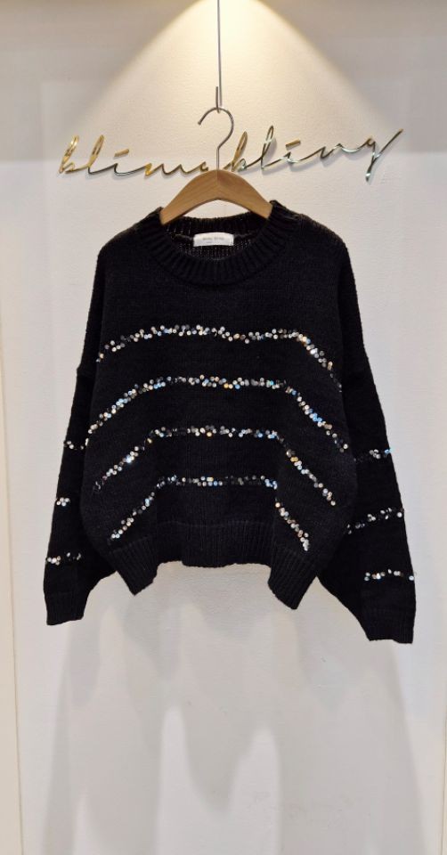 BLING BLING-S韓國代購㊣女士新品人氣休閑職業時尚針織衫BLING BLING-S針織衫