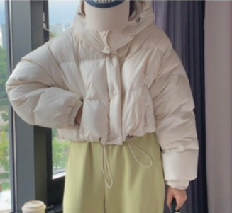 FORMSTUDIO東大門㊣實拍女裝新品休閑短款棉服Sale打折短款連帽FORMSTUDIO短款棉服