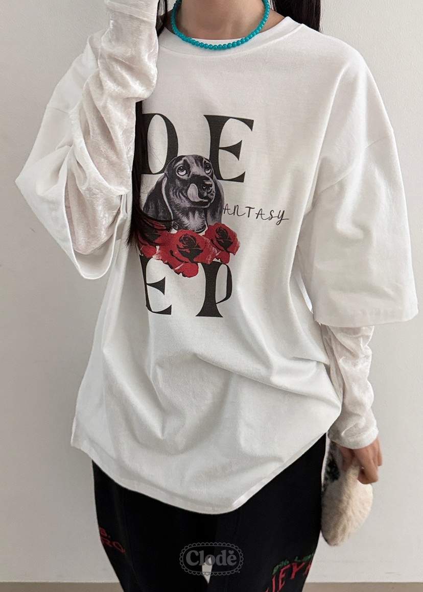 CLODE東大門㊣實拍女士新款人氣時尚25秋冬推薦職業長袖T恤CLODE長袖T恤