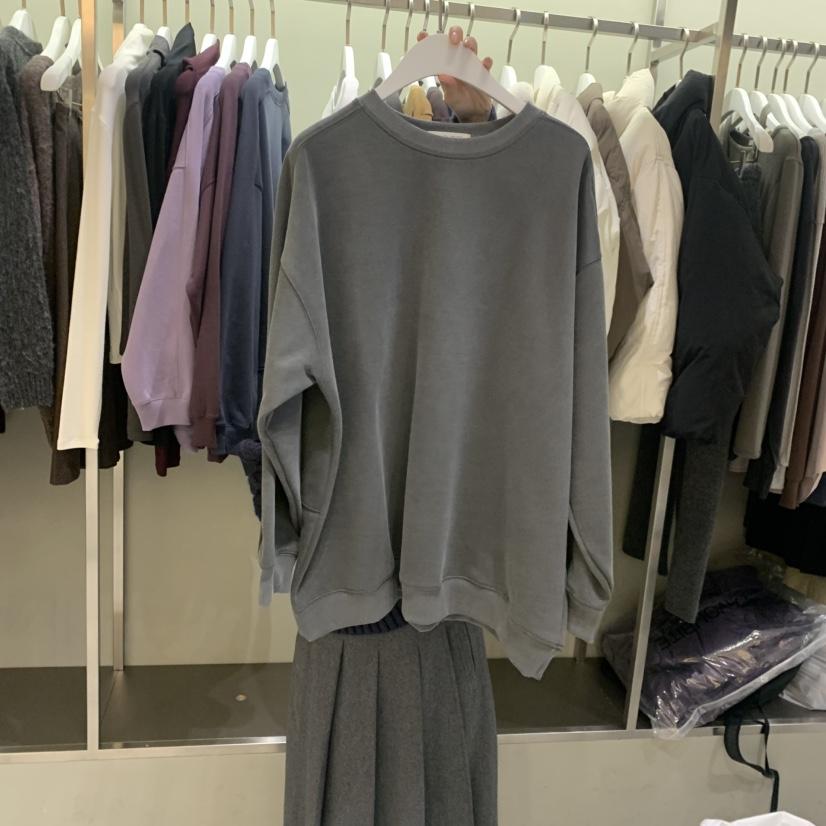 FAVE/FAVOURITE韓國直郵㊣女裝新品25秋冬職業衛衣加絨寬松FAVE/FAVOURITE衛衣