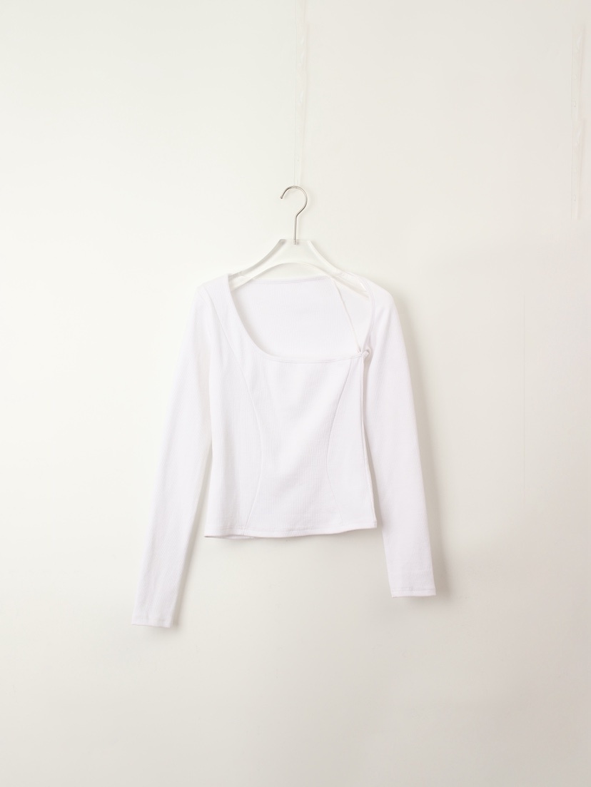 TEXTURE東大門㊣直郵女士新款時尚人氣職業25秋冬推薦長袖T恤TEXTURE長袖T恤