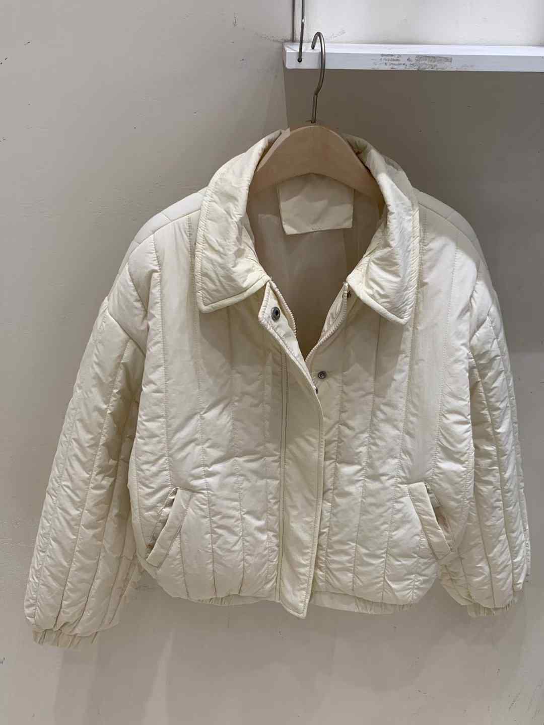 FRIDA東大門㊣代購女士新品推薦熱賣時尚職業休閑25秋冬短款棉服FRIDA短款棉服