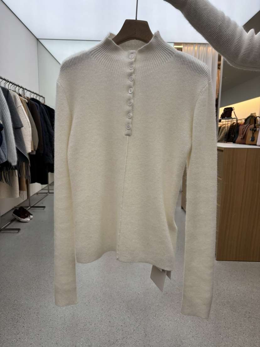 JUJU東大門㊣直郵女士新款推薦職業25秋冬休閑針織衫安哥拉JUJU針織衫