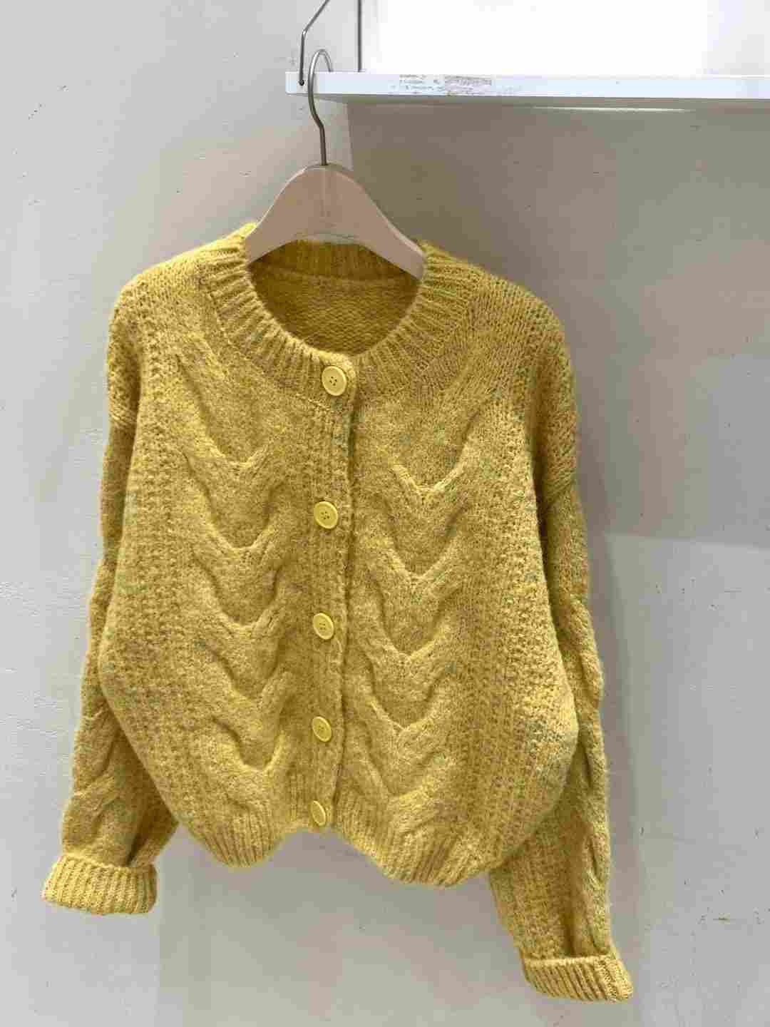 FRIDA韓國代購㊣女裝新款熱賣職業人氣休閑時尚推薦毛衣開衫FRIDA毛衣