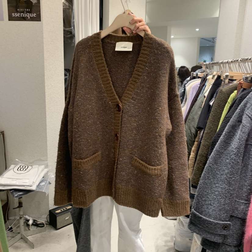 SSEMIENNE東大門㊣直郵女裝新品人氣25秋冬職業休閑毛衣羊毛衫SSENIQUE毛衣