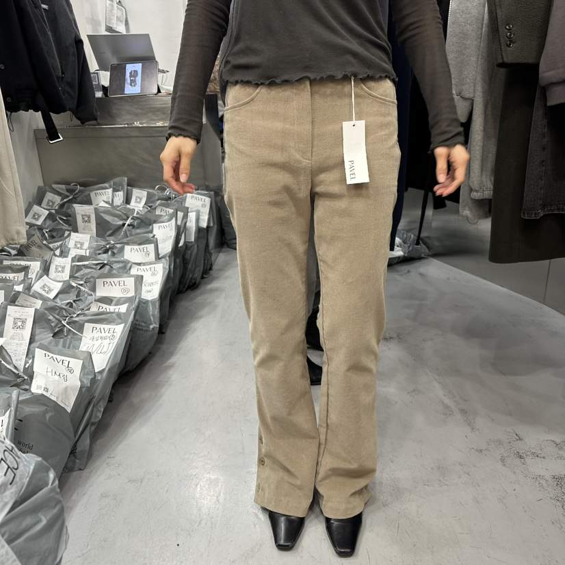 PAVEL韓國直郵㊣女士新品熱賣人氣職業時尚休閑25秋冬休閑褲PAVEL休閑褲