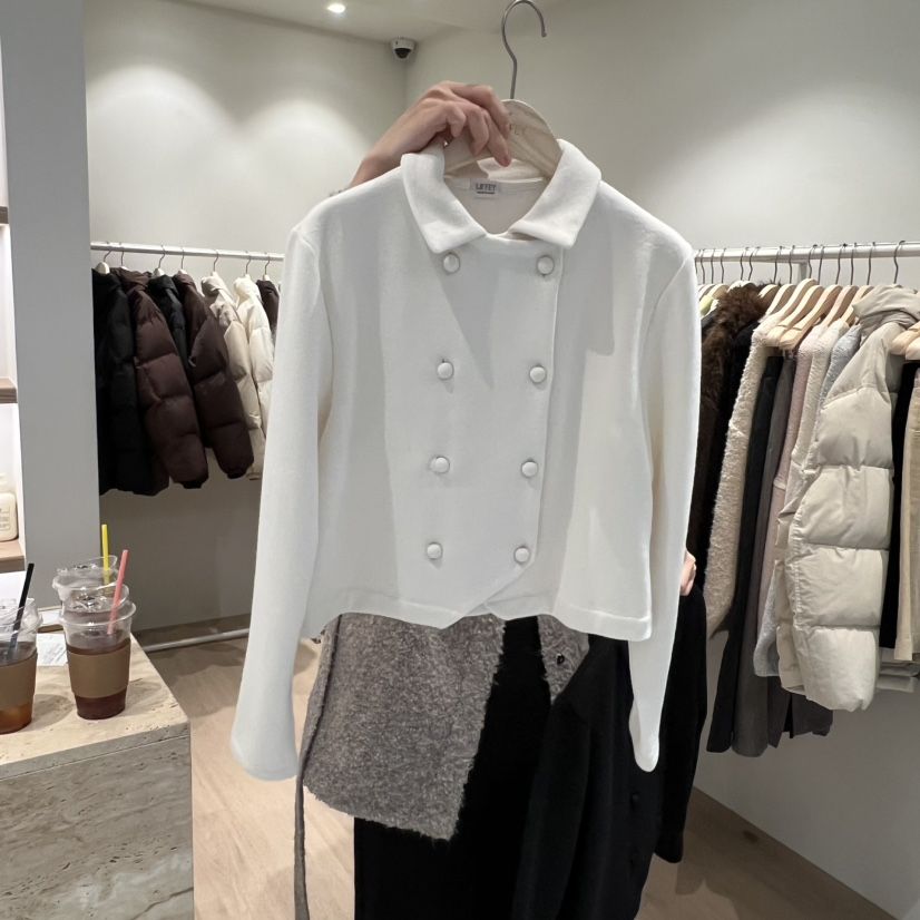 LIFFEY韓國直郵㊣女裝新款熱賣職業推薦25秋冬休閑襯衫蕾絲衫LIFFEY襯衫/蕾絲衫