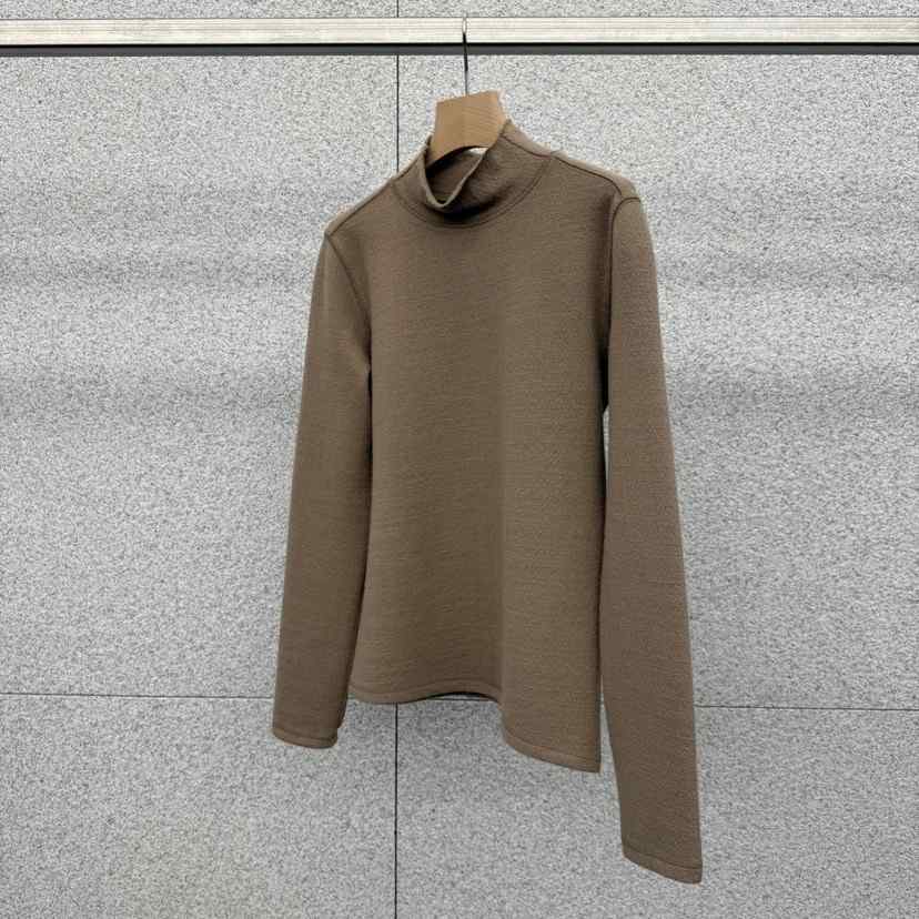 AT THE BAGEL東大門㊣代購女裝新款職業休閑推薦長袖T恤高領AT THE BAGEL長袖T恤