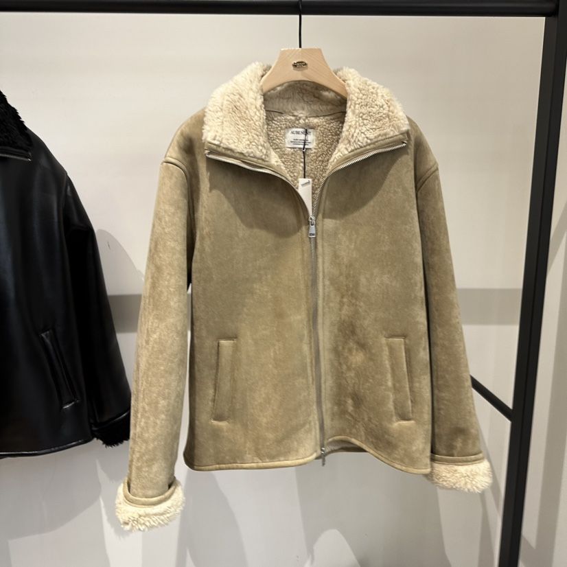 aube nunt韓國直郵㊣女裝新款人氣熱賣25秋冬推薦短款大衣aube nunt短款大衣