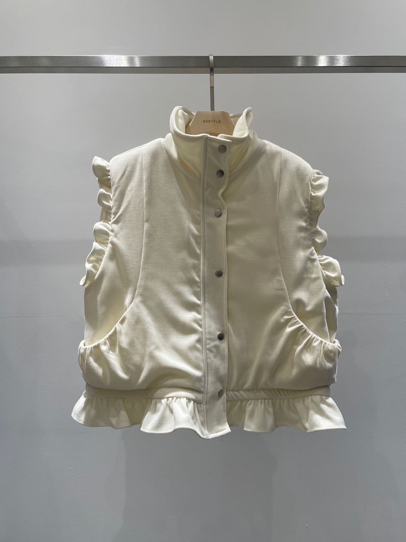 RE STYLE-Q東大門㊣實拍女裝新款25秋冬人氣時尚馬甲天鵝絨RE STYLE馬甲