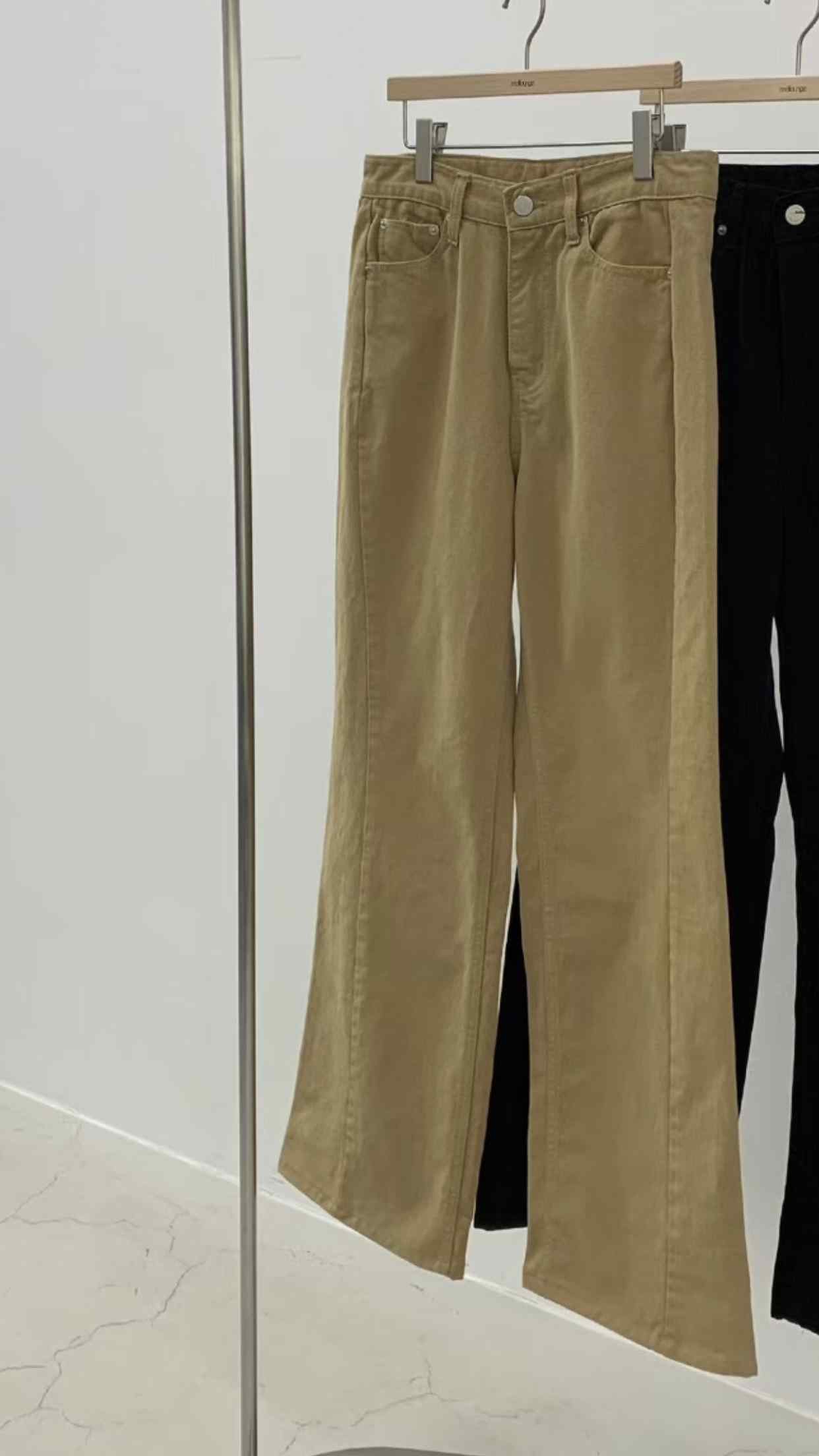 MELLOUNGE-멜라운지-T東大門㊣代購女裝新品推薦熱賣牛仔褲MELLOUNGE-T牛仔褲