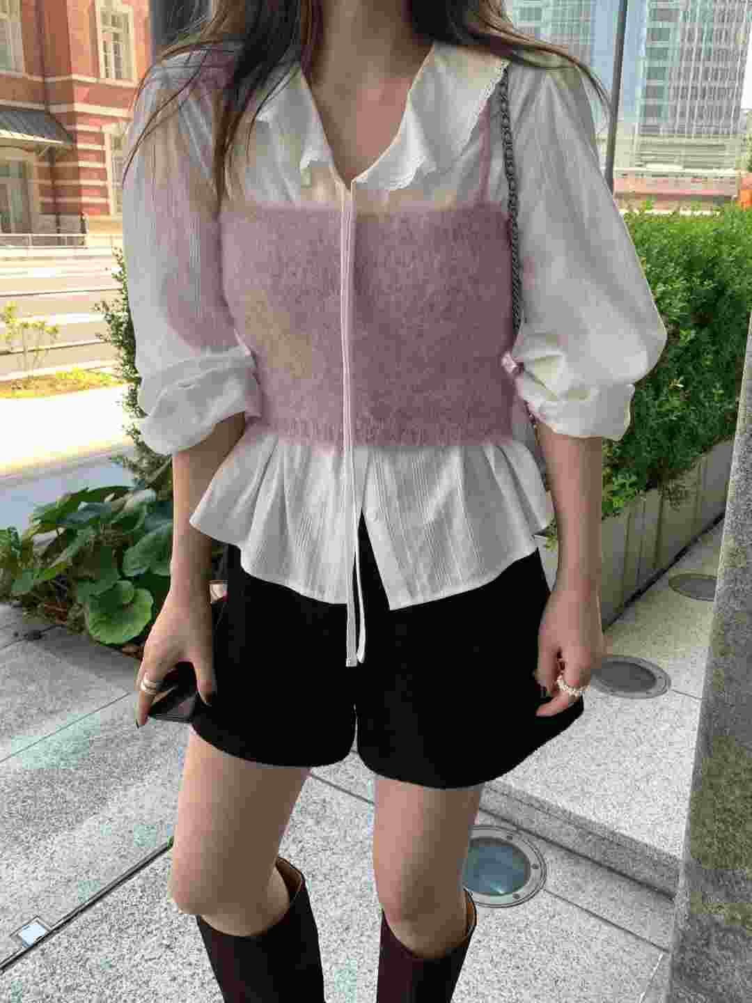 MELLOUNGE-멜라운지-T韓國直郵㊣女士新款真品吊帶背心不含內搭MELLOUNGE-T吊帶/背心