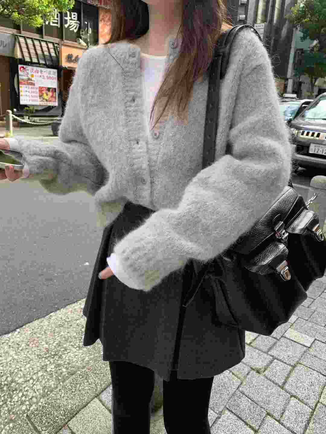 MELLOUNGE-멜라운지-T韓國直郵㊣女裝新品時尚休閑針織衫MELLOUNGE-T針織衫