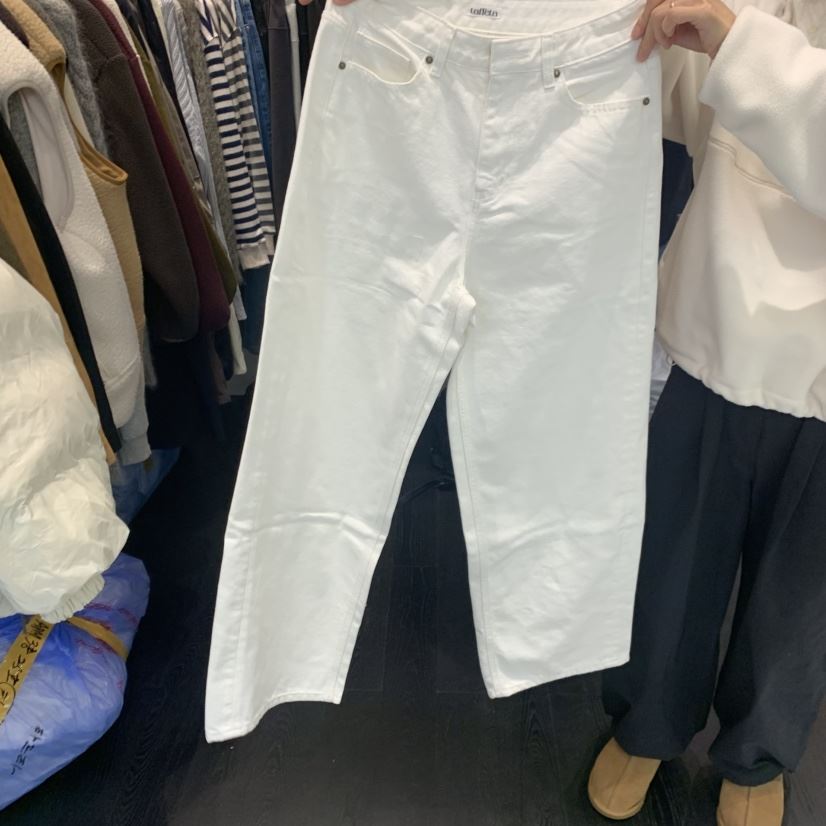 TAFFETA東大門㊣代購女裝新款真品人氣時尚職業休閑推薦牛仔褲TAFFETA牛仔褲