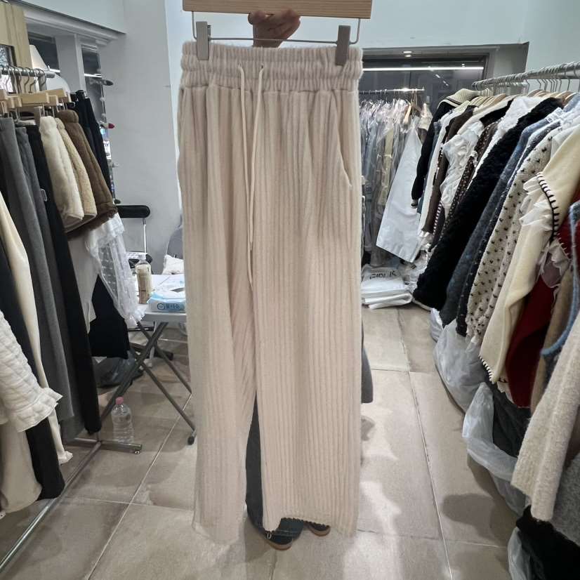 ARANCIA東大門㊣代購女士新品25秋冬人氣熱賣推薦休閑褲條紋ARANCIA休閑褲