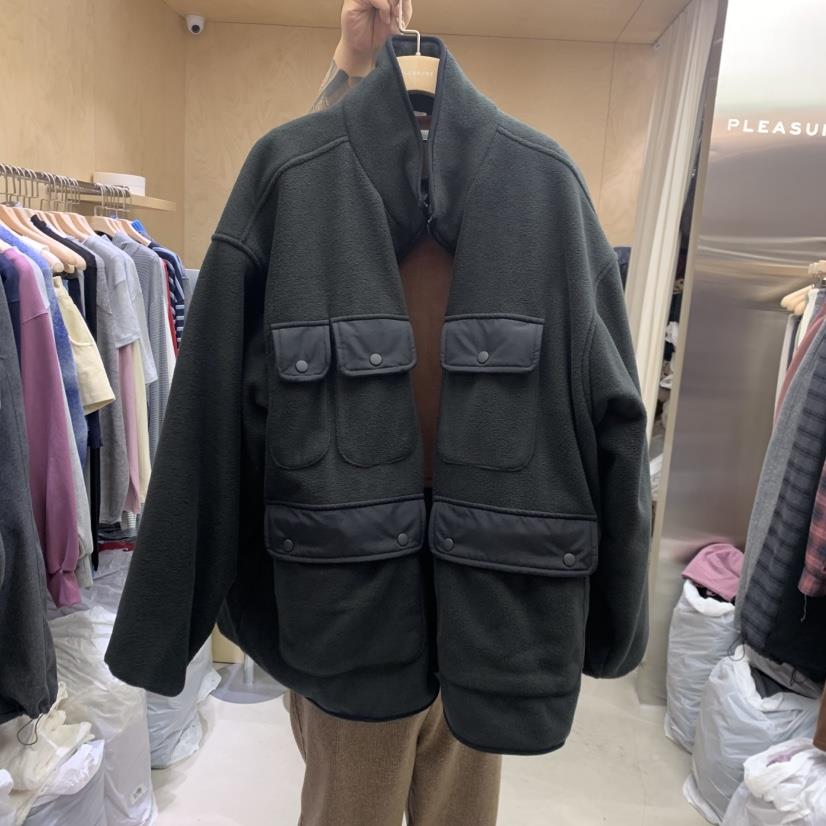 PLEASURE東大門㊣直郵女裝新品人氣真品熱賣休閑時尚夾克口袋PLEASURE夾克
