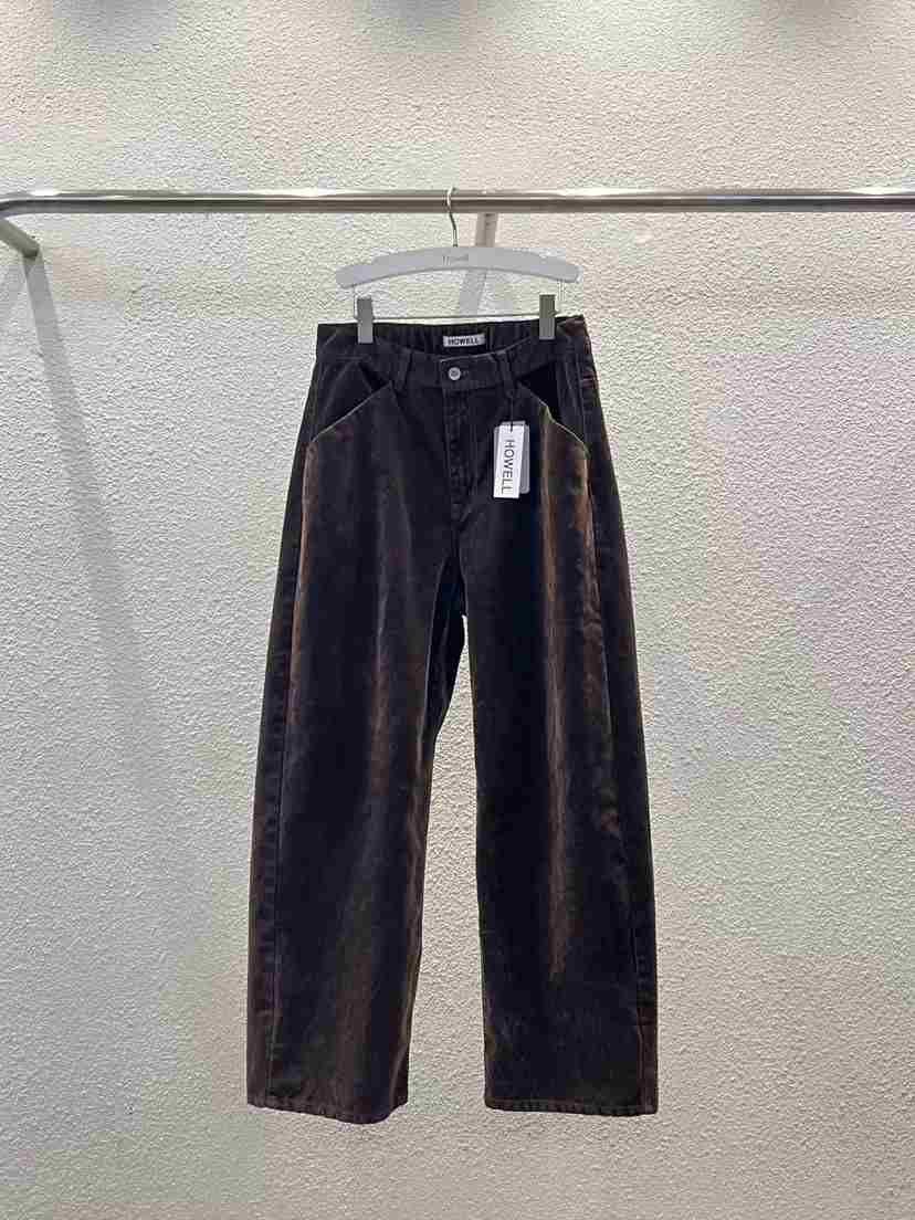 HOWELL東大門㊣代購女裝新款熱賣真品25秋冬推薦人氣休閑褲HOWELL休閑褲