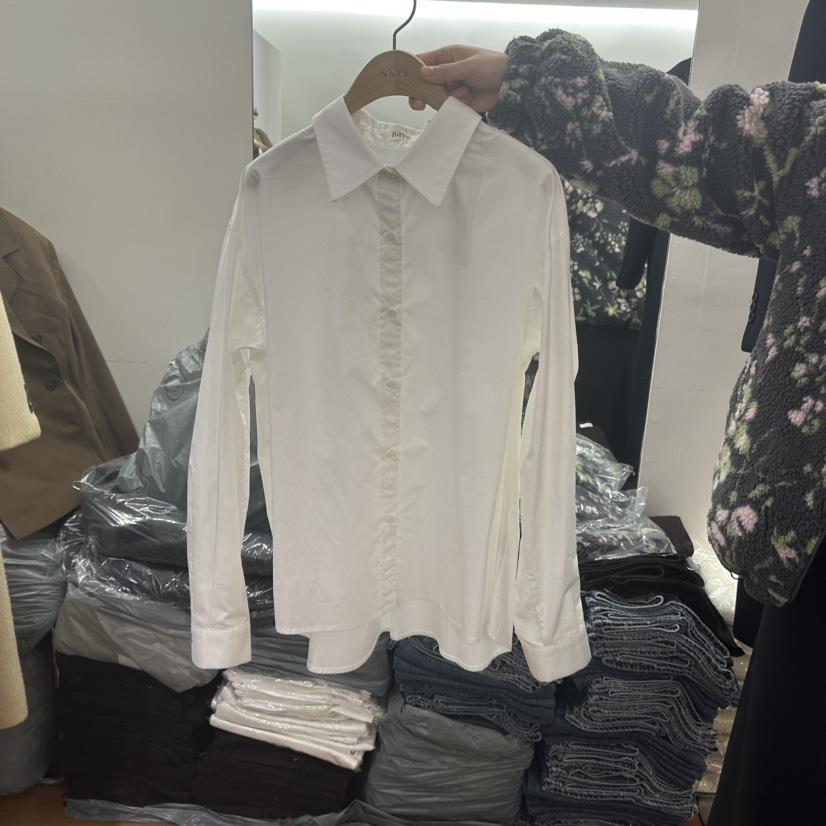 NAVE韓國代購㊣女裝新款職業時尚真品人氣推薦25秋冬襯衫蕾絲衫NAVE襯衫/蕾絲衫