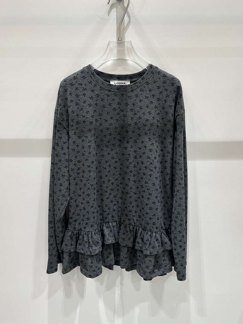 LOOKK東大門㊣實拍女裝新品休閑職業人氣時尚25秋冬長袖T恤LOOKK長袖T恤