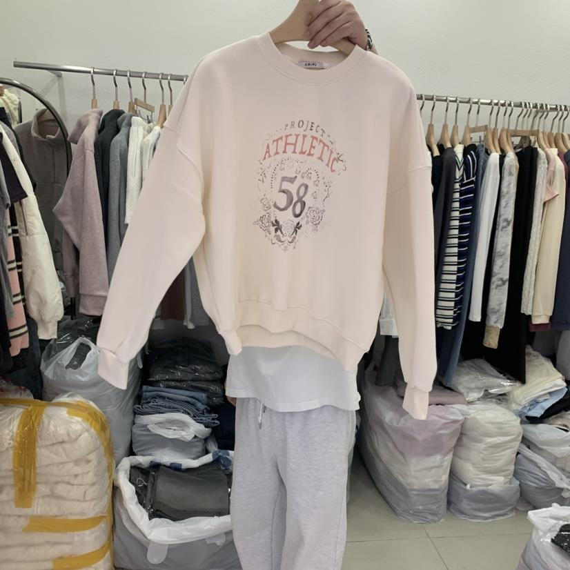 LELEN韓國直郵㊣女裝新款人氣休閑25秋冬職業熱賣真品衛衣加絨LELEN衛衣