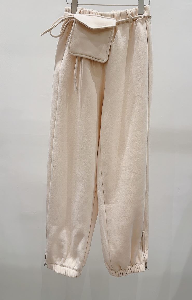 AWESOME-P韓國直郵㊣女裝新品推薦25秋冬休閑褲含腰包口袋加絨AWESOME-P休閑褲