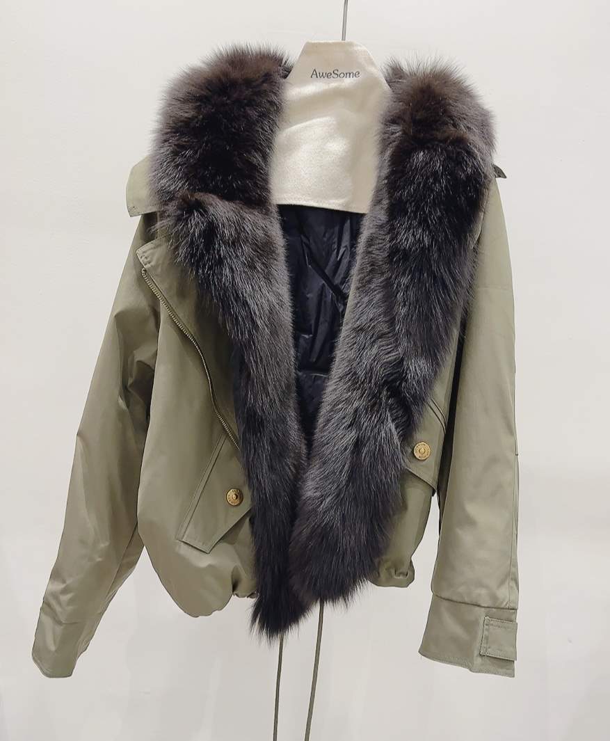 AWESOME-P東大門㊣直郵女裝新款推薦真品25秋冬時尚職業夾克AWESOME-P夾克