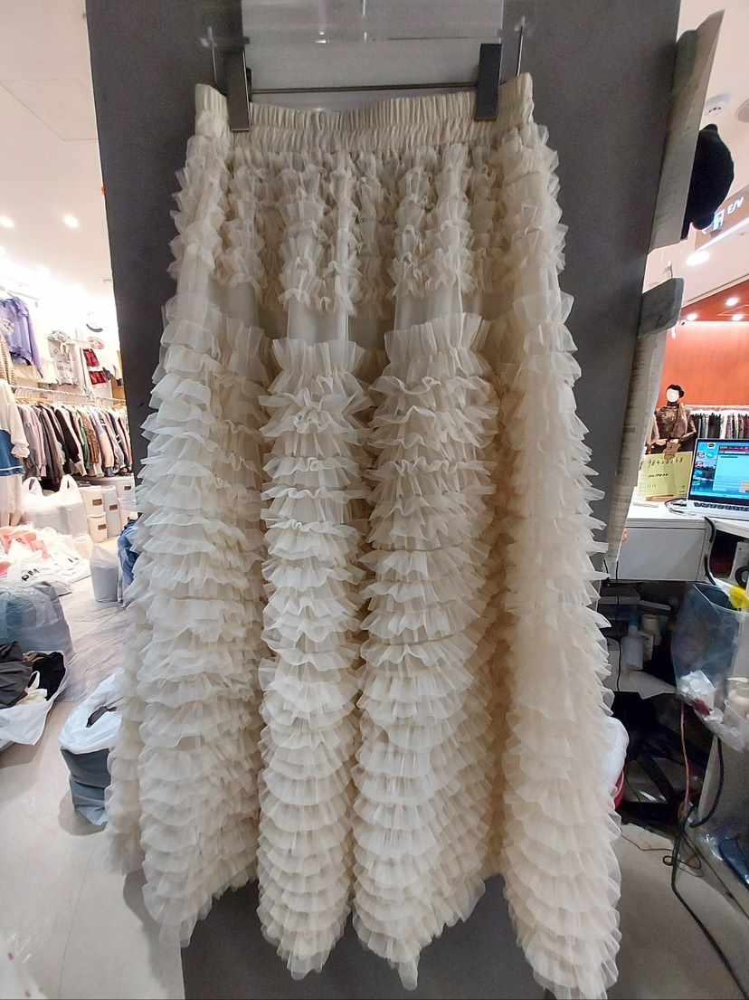 MOMAZU韓國直郵㊣女士新品人氣休閑真品時尚25秋冬職業長裙MOMAZU長裙