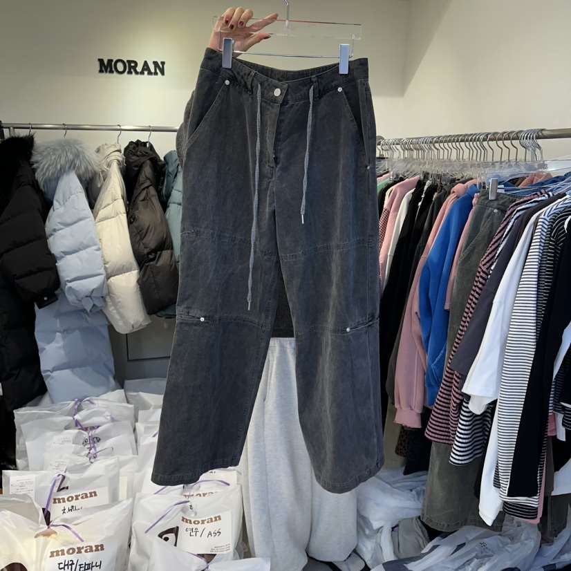 MORAN東大門㊣直郵女士新款真品人氣時尚熱賣25秋冬推薦休閑褲MORAN/MOSCO休閑褲