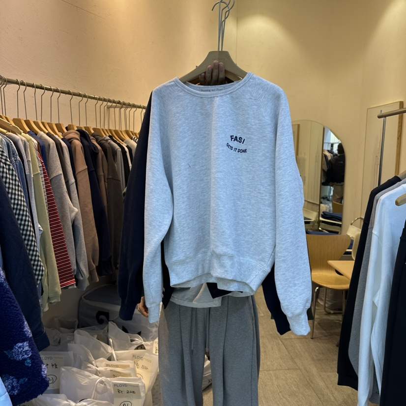 AND FLOYD韓國直郵㊣女裝新款職業熱賣推薦休閑25秋冬衛衣加絨stunning and Floyd衛衣