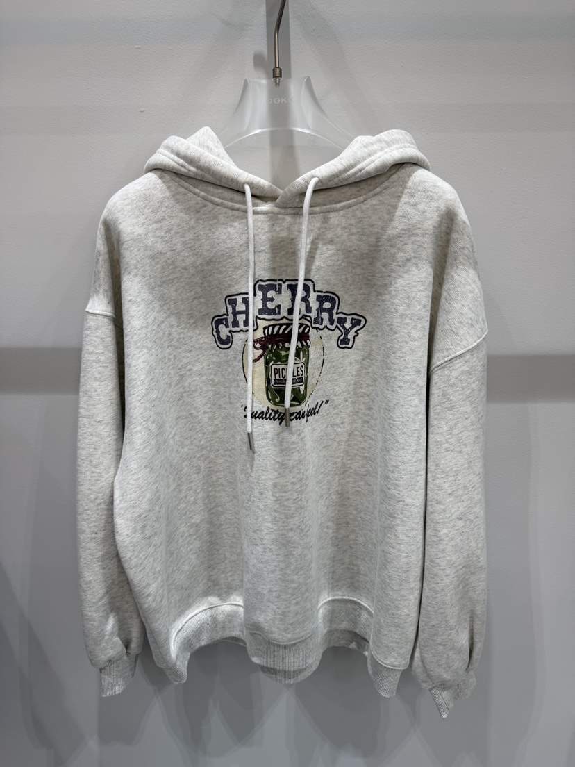 LOOKK韓國代購㊣女士新款休閑真品職業熱賣25秋冬衛衣兜帽加絨LOOKK衛衣