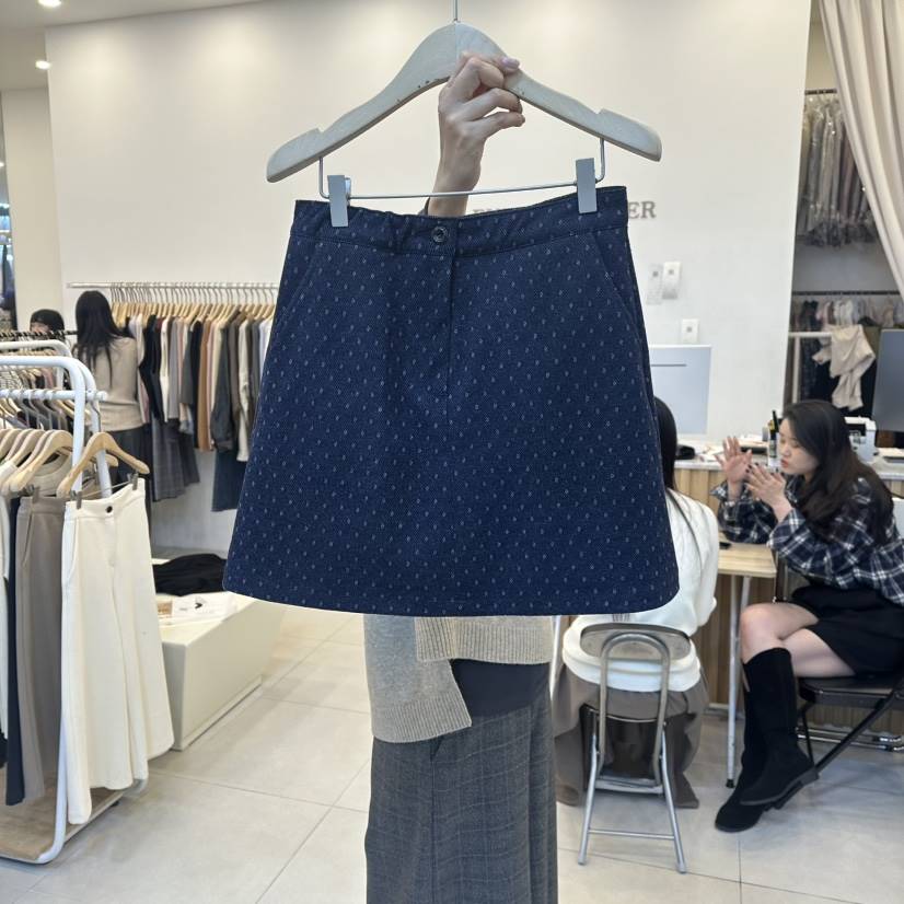 FUNNY POWDER韓國代購㊣女裝新品職業推薦人氣熱賣25秋冬裙褲THE FUNNY裙褲